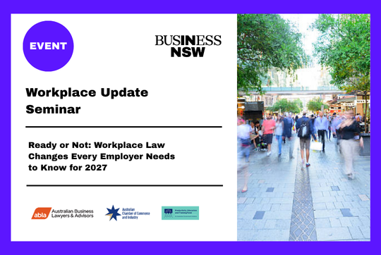 Workplace Update Seminar - Workforce Policy & People